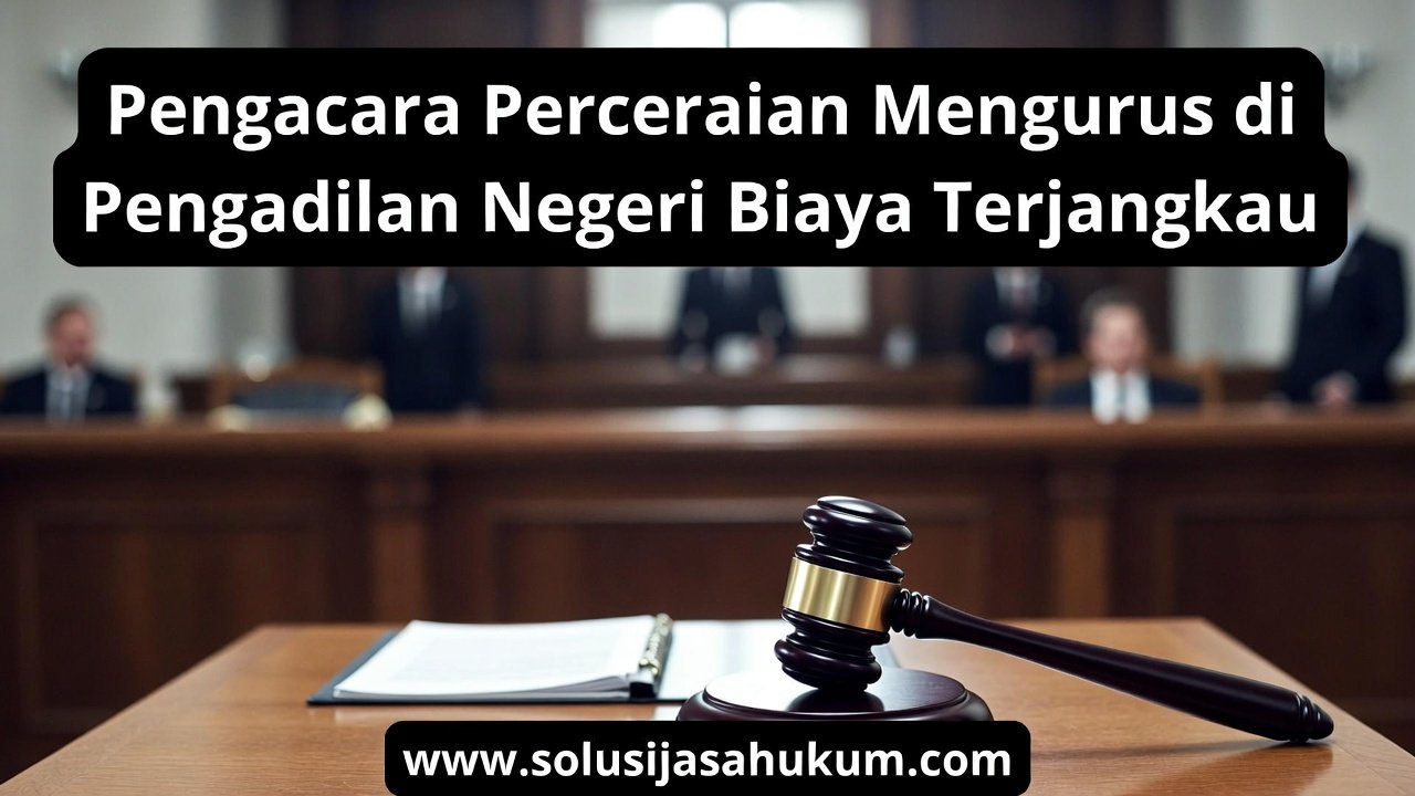 Pengacara Perceraian mengurus di Pengadilan Negeri Tangerang Biaya Terjangkau