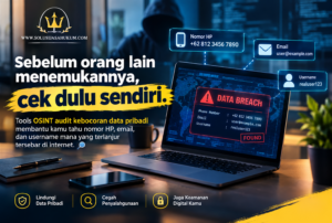 Cek kebocoran data pribadi osint